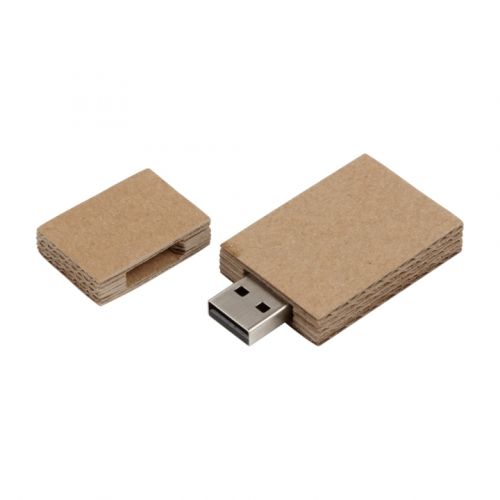 Kartonnen USB-stick | Gerecycled - Afbeelding 1